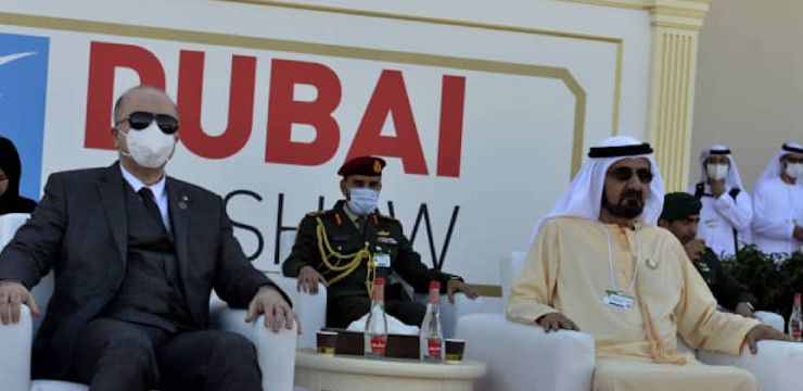 ممثلا لرئيس الجمهورية، يشارك الوزير الأول وزير المالية في افتتاح معرض دبي للطيران