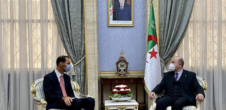 الوزير الأول، وزير المالية يستقبل السفير المنسق المقيم لنظام الأمم المتحدة بالجزائر