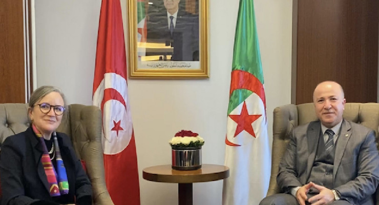 الوزير الأول يتحادث مع رئيسة حكومة الجمهورية التونسية