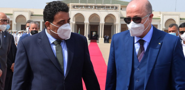 رئيس المجلس الرئاسي الليبي ينهى زيارته الرسمية الى الجزائر
