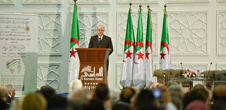 خلال ملتقى دولي، الوزير الأول يثني على دور أصدقاء الثورة الجزائرية