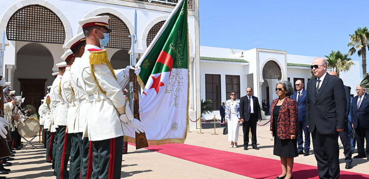الوزير الأول يودع رئيسة إثيوبيا لدى مغادرتها الجزائر