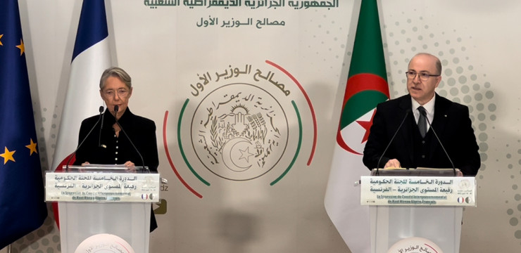 الوزير الأول يترأس مناصفة مع نظيرته الفرنسية أشغال اللجنة الحكومية رفيعة المستوى الجزائرية-الفرنسية