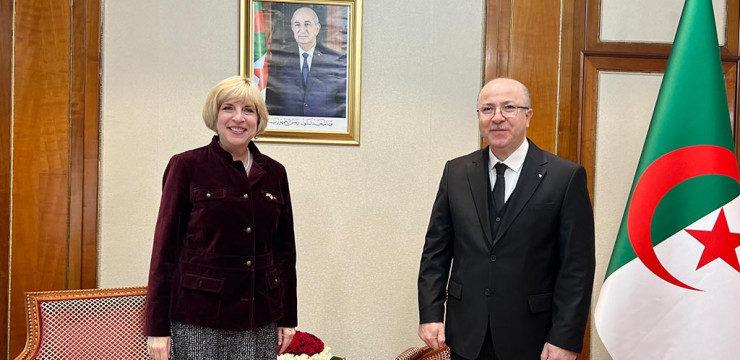 الوزير الأول يستقبل سفيرة الولايات المتحدة الأمريكية بالجزائر