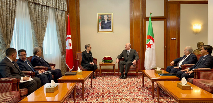 قصر الحكومة: الوزير الأول يتحادث مع رئيسة الحكومة التونسية