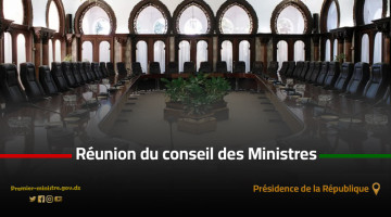 Communiqué du Conseil des ministres-texte intégral