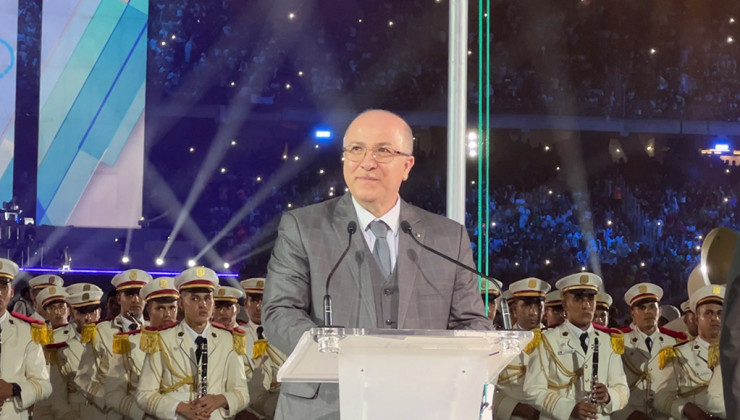 باسم رئيس الجمهورية، الوزير الأول يشرف على الاختتام الرسمي للألعاب المتوسطية بوهران